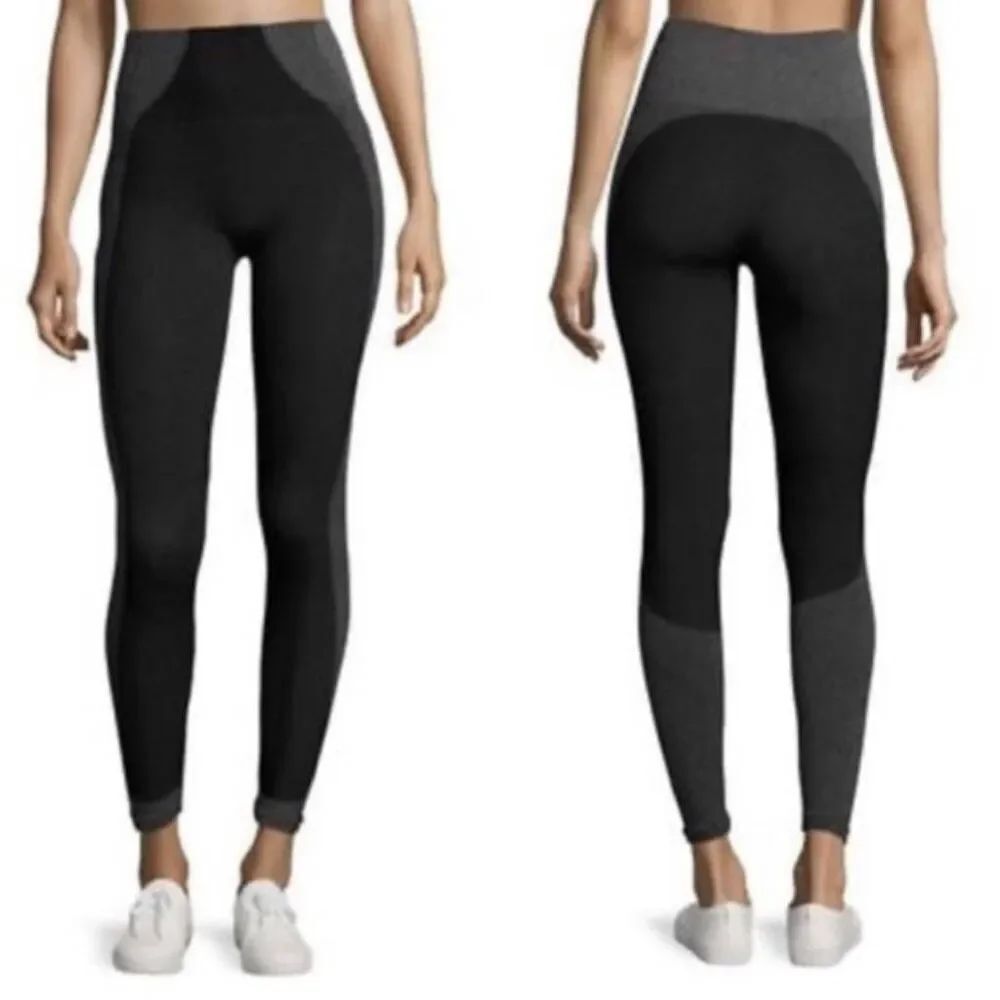 SPANX Curved Lines Seamless Leggings Size Large